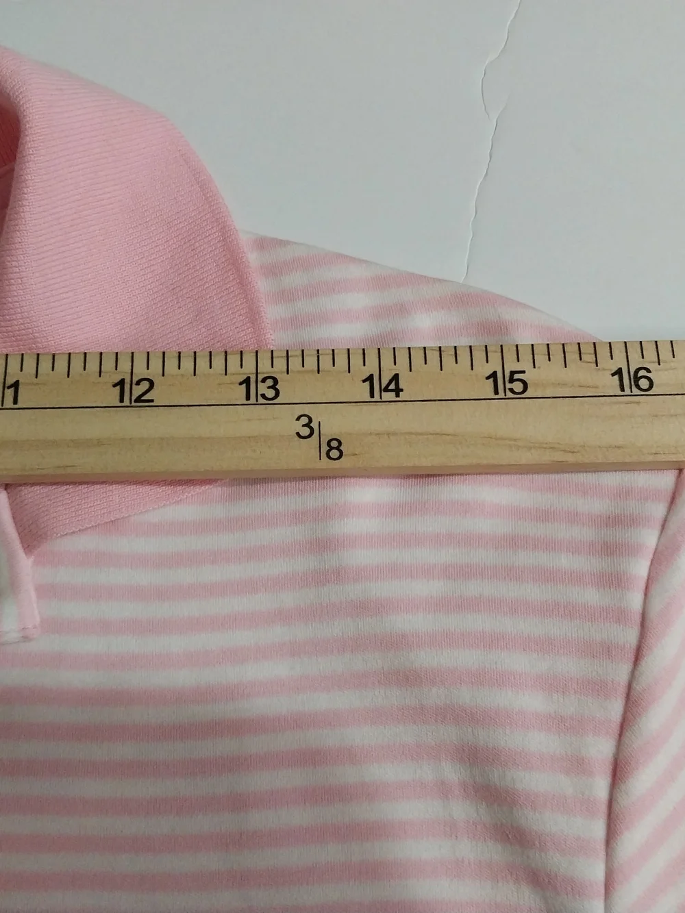 Polo by Ralph Lauren Men' Pink Striped Cotton Polo Shirt Size S